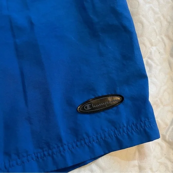 Champion Men’s Blue Swim Trucks Fully Lined XL Pockets Beach Pool Summer Netting - Picture 2 of 9